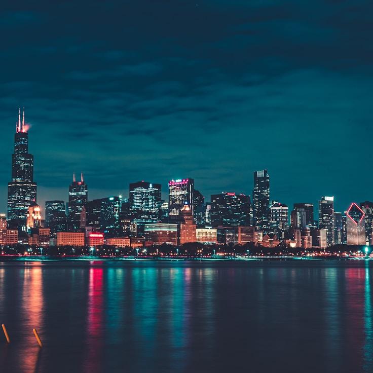 City skyline in Seattle, United States